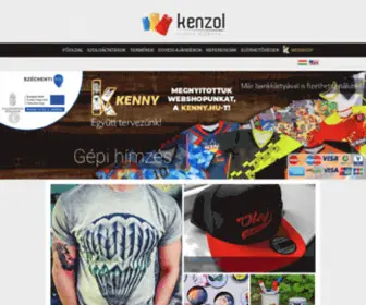 Kenzol.hu(Hímzés) Screenshot