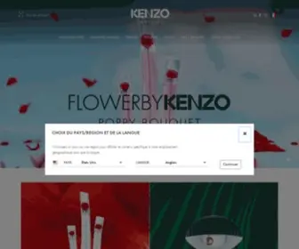 Kenzoparfums.com(KENZO Parfums Site Officiel) Screenshot