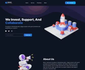 Kenzoventures.io(Kenzo Ventures) Screenshot