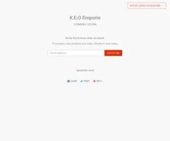 Keoemporia.com(K.E.O Emporia) Screenshot