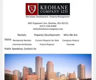 Keohanecompany.com(The Keohane Company) Screenshot