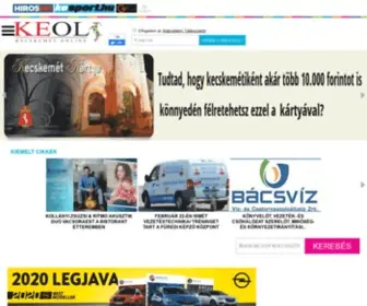 Keol.hu(Kecskemét Online) Screenshot