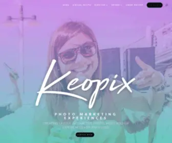 Keopix.com(Photo Booth Rental in Austin) Screenshot