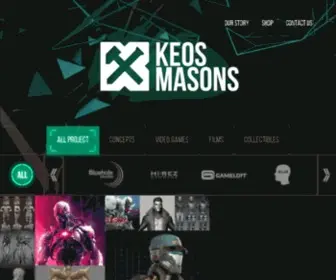 Keosmasons.com(Keos Masons) Screenshot