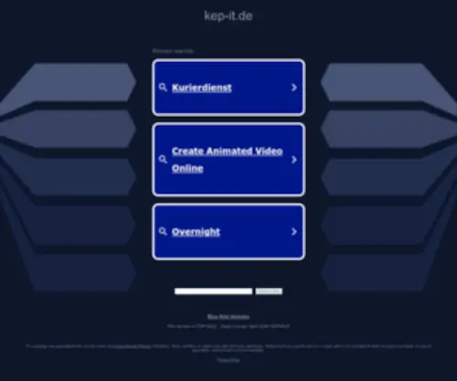 Kep-IT.de(KEP GmbH) Screenshot