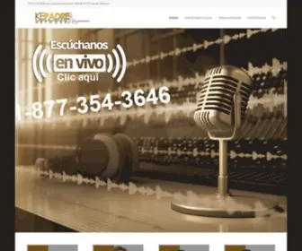 Kepadreradio.com(Just another WordPress site) Screenshot