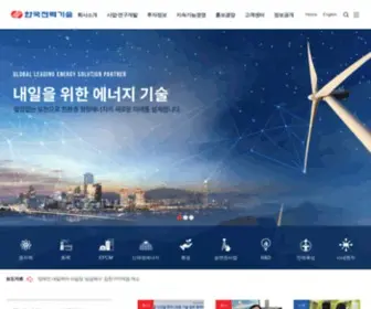 Kepco-ENC.com(한국전력기술) Screenshot