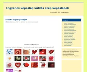Kepeslapok.org(Ingyenes) Screenshot