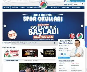 Kepez-BLD.gov.tr(Kepez Belediyesi) Screenshot