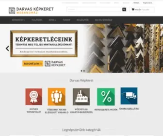 Kepkeret.hu(Képkeretezés és poszter Budapesten) Screenshot