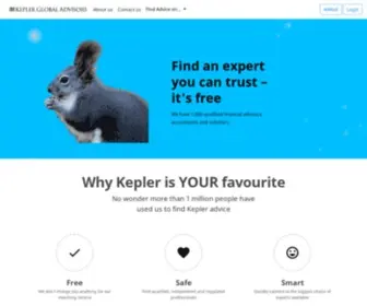 Keplerchina.com(Kepler Global Advisors) Screenshot