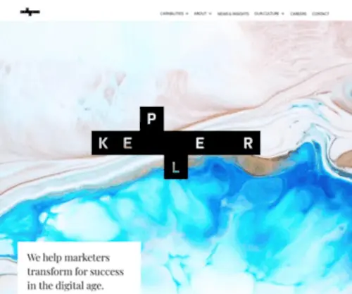 Keplergrp.com(Kepler is a global digital marketing services company) Screenshot
