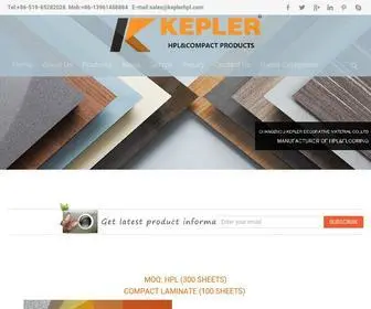 Keplerhpl.com(Changzhou Kepler Decorative Material Co) Screenshot