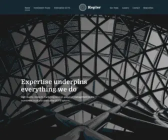 Keplerpartners.com(Kepler Partners) Screenshot