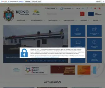 Kepno.pl(Oficjalny serwis internetowy Miasta i Gminy Kępno) Screenshot
