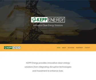Keppenergy.com(KEPP Energy) Screenshot