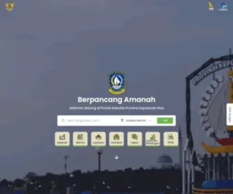 Kepriprov.go.id(Portal Pemprov Kepri) Screenshot