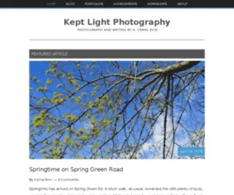 Keptlight.com(Photography and Writing by A) Screenshot