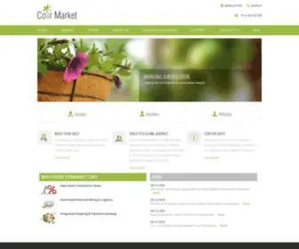 Keracoir.com(Coir Market) Screenshot