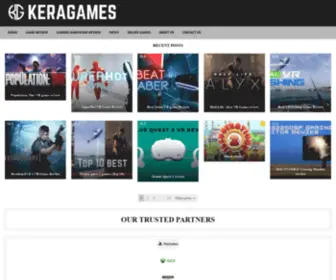 Keragames.com(One stop for all Gaming needs) Screenshot