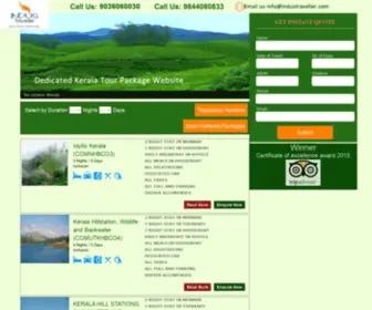 Kerala-Holidaypackage.com(Find the best and cheap Kerala holiday packages from which) Screenshot