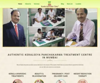 Keralaayurved.com(Kerala Ayurvedic Clinic) Screenshot