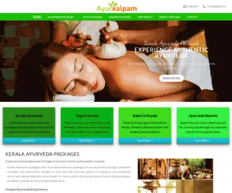 Keralaayurvedapackages.org(Kerala Ayurveda Packages) Screenshot