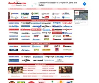 Keraladay.com(Malayalam Online News) Screenshot