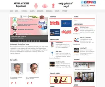 Keralaexcise.gov.in(Kerala Excise) Screenshot