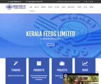 Keralafeeds.com(Kerala Feeds Limited) Screenshot