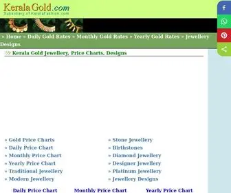 Keralagold.com(Kerala Gold) Screenshot