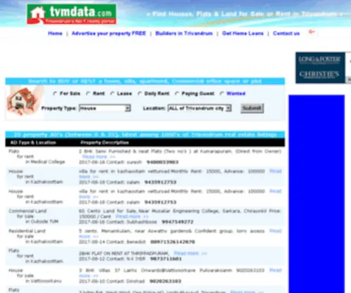 Keralahomefinder.com(Keralahomefinder) Screenshot