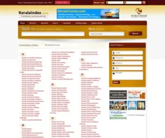 Keralaindex.com(Kerala Yellow Pages) Screenshot
