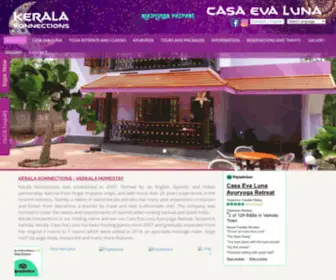 Keralakonnections.com(Varkala Beach Homestay) Screenshot