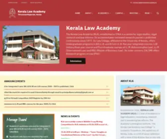 Keralalawacademy.org(Kerala Law Academy) Screenshot