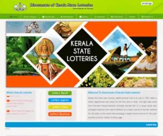 Keralalotteries.com Screenshot