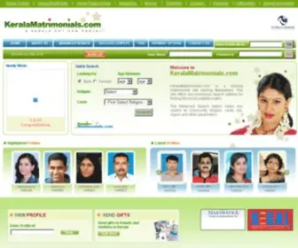 Keralamatrimonials.com(Kerala Matrimonials) Screenshot