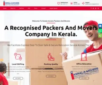 Keralamovers.com(Relocation Service Company) Screenshot