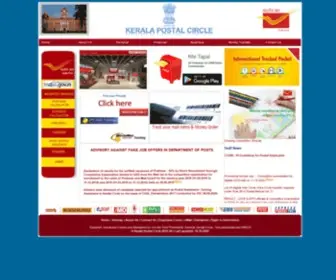 Keralapost.gov.in(Kerala Post) Screenshot