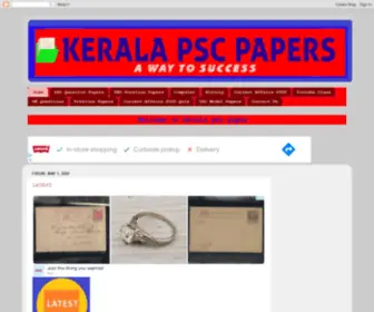 KeralapscPapers.com(Kerala Psc Papers) Screenshot