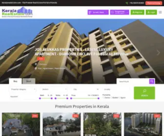 Keralarealestate.com(Kerala Real Estate) Screenshot