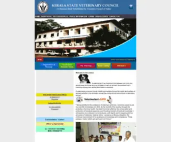 Keralaveterinarycouncil.co.in(The Kerala State Veterinary Council) Screenshot