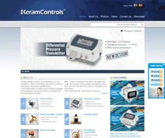 Keramcontrols.com(KERAM (NANJING) ELECTRICAL EQUIPMENT CO) Screenshot