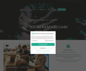 Keramikbedarf-Online.de(Andrea Wolbring) Screenshot