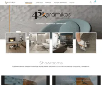 Keramikos.com.ec(Kerámikos) Screenshot