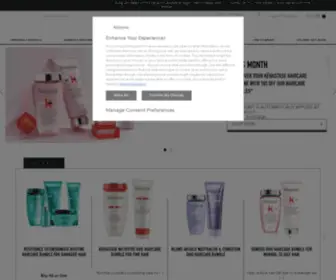 Kerastase.co.uk(Discover professional haircare from Kérastase. Our scientifically formulated hair) Screenshot