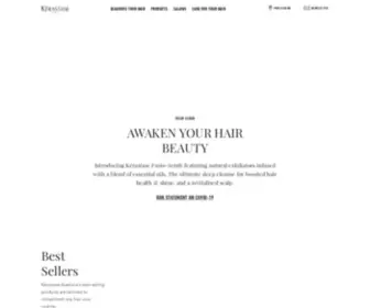 Kerastase.com.au(Luxury Hair Care Products) Screenshot