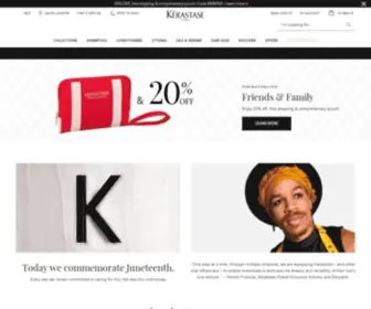 Kerastase.com(This Is All the Inspiration You Need on International Women’s Day) Screenshot