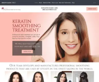 Keratinsalondirect.com(Keratin Hair Smoothing Treatment) Screenshot