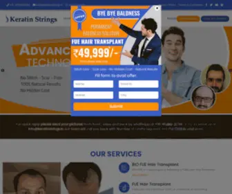 Keratinstrings.in(Keratin Strings) Screenshot